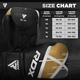 Боксерські Рукавички RDX F7 Ego Boxing Gloves Чорно-Золотий 10oz (BGR-F7BGL-10oz ) - изображение 2