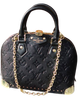 Сумка жіноча Louis Vuitton Alma Trunk BB чорна (013) - зображення 1