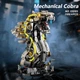 Конструктор кобра змія MJI Mechanical Cobra у стилі Стімпанк змія для дітей та дорослих, 1186 деталей - изображение 5