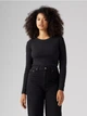 Лонгслив длинный женский Levi's 896115967 XS Черный (1159857410) - изображение 1