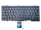 Клавіатура з підсвіткою для DELL Latitude E5280, E7280, 5280, 5288, 5289, 5290, 7280, 7380, 7389, 7390 — чорна, розкладка RU - зображення 1