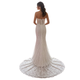 Сукня весільна мереживна корсетна зі змінними рукавами 2в1 Bridal Look біла XS/S - зображення 2