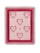 Плед Victoria's Secret Cozy Plush Sherpa Fleece Blanked Hearts Pink V-Day 152 см*127 см (27217859) - зображення 1