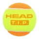 Мячи для большого тенниса 3шт Высокоэластичная резина Войлок HEAD TIP ORANGE оранжевый-салатовый 578223 - изображение 3
