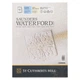 Альбом для акварелі Saunders Waterford, 23*31 см., 12 листів, 300 г/м2, 100% бавовна, Cold Pressed, Білий, (T46530001011C) - зображення 1
