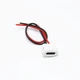 Корпусний роз'єм живлення, врізне гніздо USB Type-C для зарядки 2 pin з кабелем - изображение 5