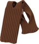 Вязаная сумка-чехол для смартфона BeCover Knit Pocket для повербанка (80 см) Brown (BC_715160) - изображение 2