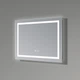 Дзеркало Qtap Mideya (DC-F613) 700х500 з LED-підсвічуванням Touch, з антизапотіванням, диммером QT2078NCF7050W - зображення 11