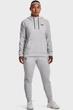Худи женское Under Armour Fleece Lc 1373055-014 L Светло-серое - изображение 3