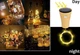Светодиодная лампа пробка для бутылки солнечная 10 LED, 1 м, теплый белый гирлянда XJ4663 - изображение 6