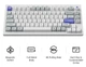 Магнитная проводная клавиатура Keychron Q1 HE 8K \ Keychron Ultra-Fast Magnetic switch \ White ANSI US - изображение 3