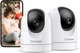 Беспроводные камеры Cinnado D1 2K 360° 2 шт WiFi-камеры для домашней безопасности, видеоняня - изображение 1