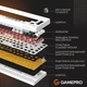 Клавіатура дротова GamePro Genesis Silverlight MK116 USB Grey - зображення 7