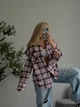 Сорочка в клітинку 2077с1490 рожевий one size - зображення 5