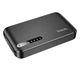 ДБЖ (UPS) для роутера Hoco DB62 UPS 20000mAh 18W, поддержка POE 15–24V, 5V/9V/12V, USB + Type-C, черный - изображение 1
