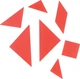 Zestaw klocków Lobbes przezroczyste tangramy 84 elementów 8190122 (8713218060828) - obraz 2