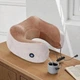 Массажная подушка для шеи Gelius Smart Pillow Massager U-Shaped с вибромассажем и подогревом (бежевая) - изображение 1