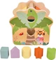 Zabawka Small Foot drewniany sorter kształtów: Domek Safari 6 elementów 5420170 (4020972127679) - obraz 4