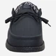 Мужские мокасины Hey Dude Wally Stretch Canvas 40700-060 42 (M9) 27.8 см Black/Black (197002671663) - зображення 6