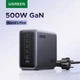 Зарядний пристрій Ugreen X759 Nexode 6-Port 500W GaN Desktop Fast Charger для iPhone 17/16/15, Galaxy S25/S24, MacBook Pro/Air, iPad, ноутбуків PD3.1-240W 5С1А Grey (55550) - зображення 1