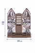 Подставка для книг металлическая "Cats" 26*20*11см, DSCN3080-1 (коричневая) -- PC12A - изображение 2