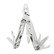 Мультитул 14-в-1 Leatherman REV компактный универсальный инструмент многофункциональный 14 функций из нержавеющей стали для туризма походов кемпинга и ремонта, Silver - изображение 1