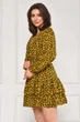 Сукня жіноча жовтого кольору з принтом Fashion розмір 46-48 (211949) - зображення 2