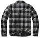 Куртка Brandit клетчатая Lumberjacket 3XL black/charcoal ( 9478.221.3XL ) - изображение 2