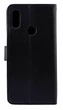 Чехол книжка Leather Flip для Huawei Y6 2019 / Y6 2019 Prime на магните с подставкой черный - изображение 3