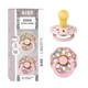 Пустушка 0-6 m BIBS x Liberty Boheme 2 PACK Oscar Meadow Latex Round (кругла) – Blossom Mix 2 pcs - изображение 2