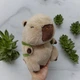 Мягкая игрушка Капибара с рюкзаком, 25 см Копиця 00173-81 - изображение 4