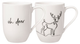 Zestaw kubkow Villeroy & Boch XMAS Jeleń 2 szt 340 ml (4003686434417) - obraz 1