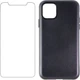 Чохол Verizon Rugged Case with Glass Screen Protector для Apple iPhone 11 Pro Max (WTLJLBUNBLK) Black - зображення 1