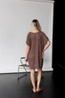 Вязаная туника Тренд ART KNIT шоколад, S-M 044565 - изображение 4