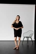 Вязаная туника Тренд ART KNIT черная, S-M 044550 - изображение 9