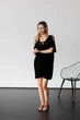 Вязаная туника Тренд ART KNIT черная, S-M 044550 - изображение 10