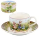 Подарочная чашка с блюдцем Easter Tale R40721 160 мл диаметр 14 см Разноцветный - изображение 1