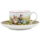 Подарочная чашка с блюдцем Easter Tale R40721 160 мл диаметр 14 см Разноцветный - изображение 2