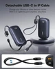 Зовнішній акумулятор Baseus EnerFill FC21 Qpow 3 Ultra 20000mAh 22.5W Li-pol Cosmic Black (E0027M00) - зображення 4