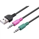 Акустична система 2.0 Defender Solar 10 10Вт Bluetooth USB 3.5 мм mini-jack RGB підсвічування Black (65940) - зображення 9