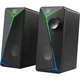 Акустична система 2.0 Defender J5 6Вт з підсвічуванням USB 3.5мм mini-jack Black (65965) - зображення 2