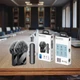 Петличный микрофон 2 шт Type-C Lightning 3.5 мм черный F11-2 - изображение 10
