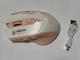 Бездротова ігрова миша з Bluetooth + USB, акумуляторна, тиха, для ПК та ноутбука рожева - зображення 3