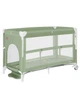 Манеж детский - кровать для новорожденных 2 в 1 со вторым дном Porta CRL-18103 Mint Green 125*65 см CARRELLO зеленый - изображение 3