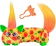 Интерактивная мягкая мини игрушка Hasbro Furby DJ Furblets Pepp-Oh-Roni! (G1784) - изображение 1