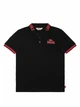 Поло чоловіче Lonsdale BYERMOOR 117882-1503 L Black/Red (4255581599887) - изображение 4