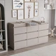 Сповивальний комод Furnigrade ПС-12 170х90х45см. Кашемір - зображення 1
