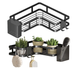 Кутові полиці Corner Shower Caddy, Компактне та зручне зберігання аксесуарів Corner Shower Caddy 57119/00 - зображення 1