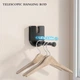 Сушарка для білизни настінна Wall Dryer WD 5 з висувним тросом 4 7 метра навантаження 22 кг Біла для дому ванної кімнати балкона компактна та міцна конструкція з нержавіючої сталі та якісного пластику для ефективного сушіння речей у квартирі - зображення 4