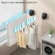 Сушарка для білизни настінна Wall Dryer WD 5 з висувним тросом 4 7 метра навантаження 22 кг Біла для дому ванної кімнати балкона компактна та міцна конструкція з нержавіючої сталі та якісного пластику для ефективного сушіння речей у квартирі - зображення 5